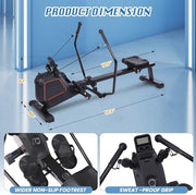 Magnetic Double Scull Rowing Machine
