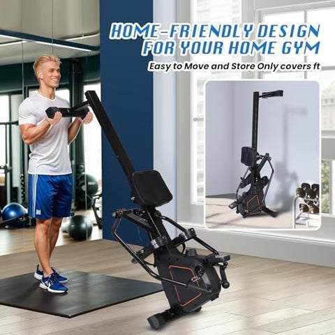 Magnetic Double Scull Rowing Machine